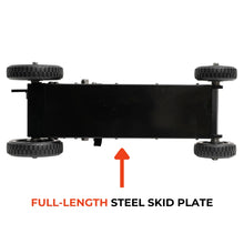 Load image into Gallery viewer, TITAN TERRAIN 3 TONNE RUGGED FLOOR JACK - HI LIFT HYDRAULIC TROLLEY JACK - BLACK
