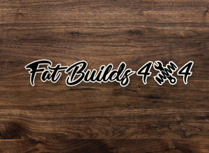 Fatbuilds 4x4 Sticker