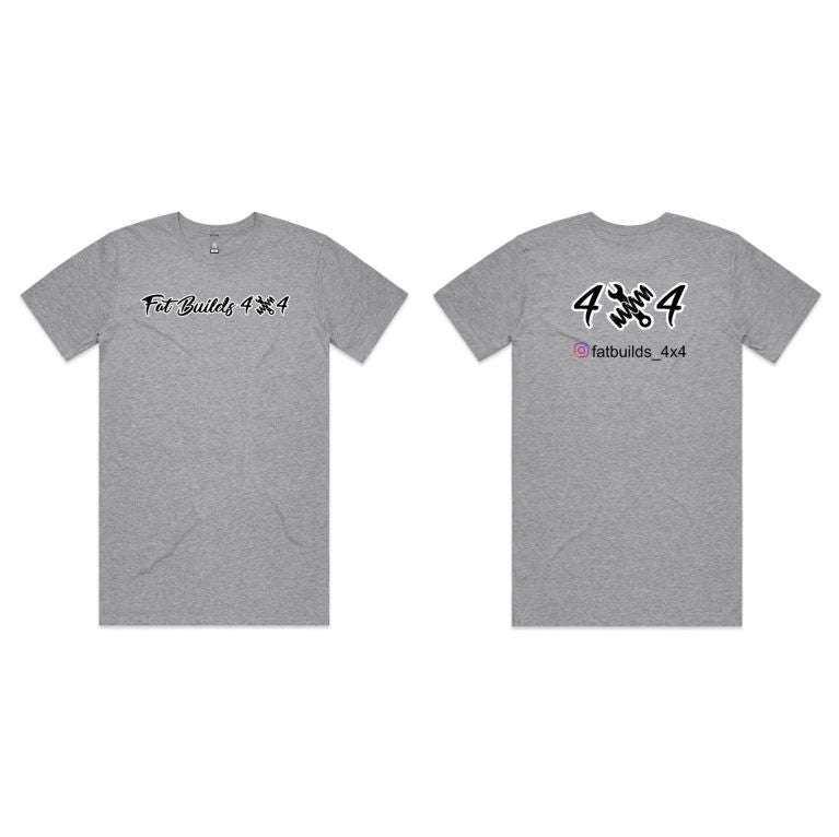 Fatbuilds 4x4 Logo T-Shirt - Grey